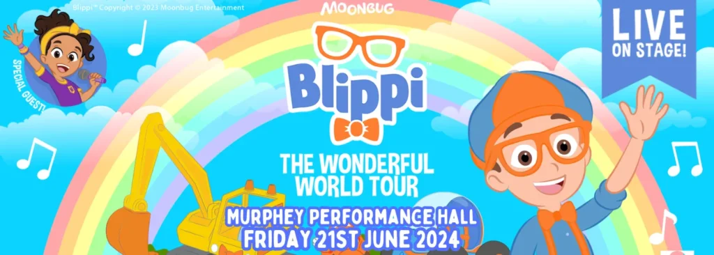 Blippi Live at Murphey Performance Hall Performing Arts Center